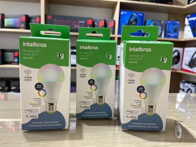Lâmpada LED Wi-fi Smart EWS410 - Loja Fisica