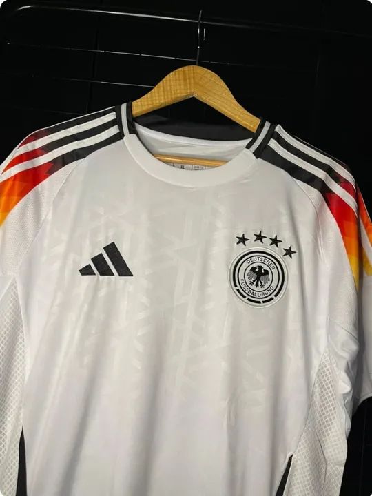 Camisa Alemanha + Milan Tamanho M Oficial  - Foto 3