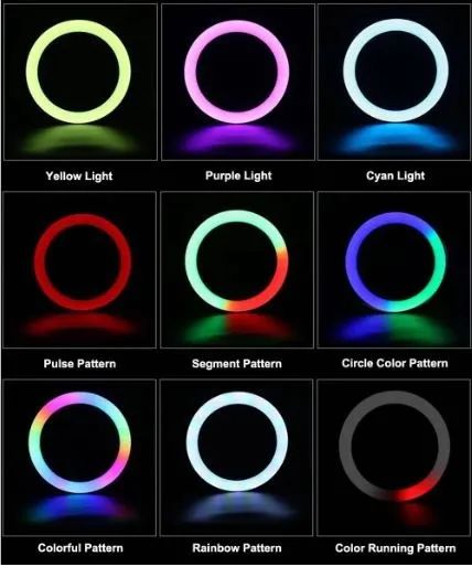 Ring Light Rgb Led Mj26
