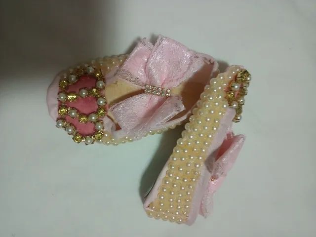 Conjunto personalizado para bebê tam  P  vestido 0 a3 meses  - Foto 2