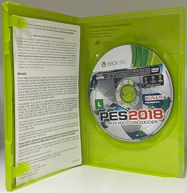Pes 2018  - Xbox 360 - Original - Foto 2
