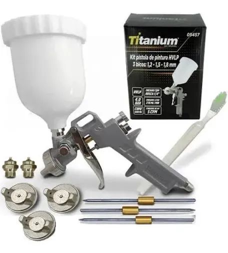 Kit Sucção de pintura 3 em 1 profissional