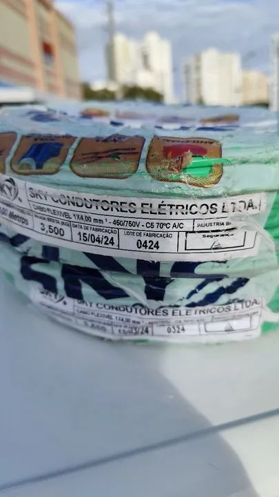 Fios e cabos eletrônico elétricos direto da fábrica . 2.5  50 metros 