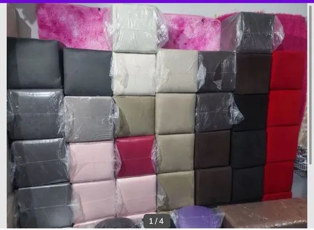 Puff padrão 40x40 pronta entrega  - Foto 5