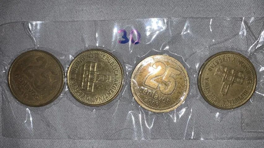 Numismática Moedas Antigas Coleção Nota