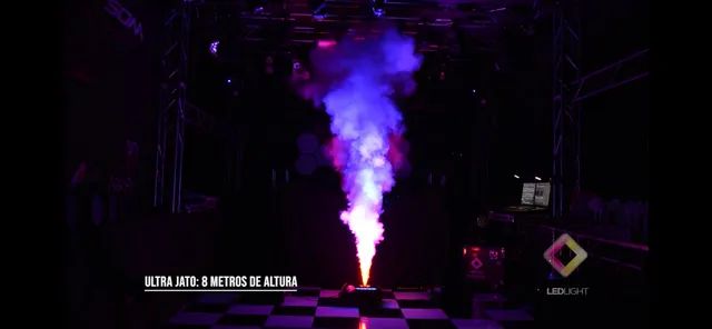 Super Máquina Fumaça com  Led - Foto 3