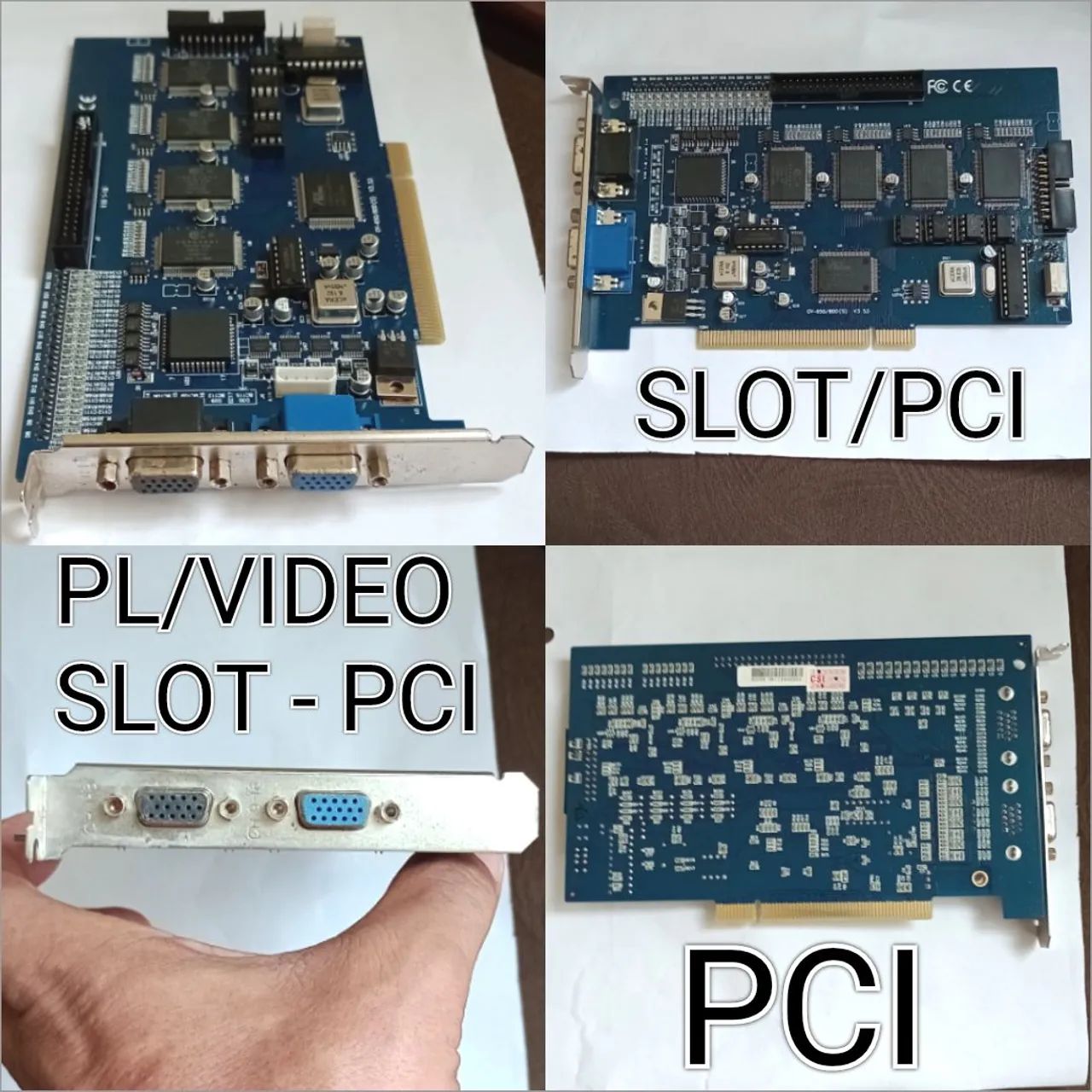 Placa de Vídeo PCI - PL/VIDEO ( FAVOR LER A DESCRIÇÃO ABAIXO )