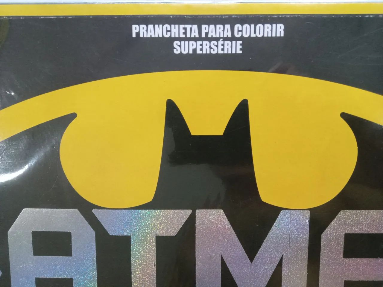 Prancheta com ilustrações e tabela de matemática do Batman  - Foto 4