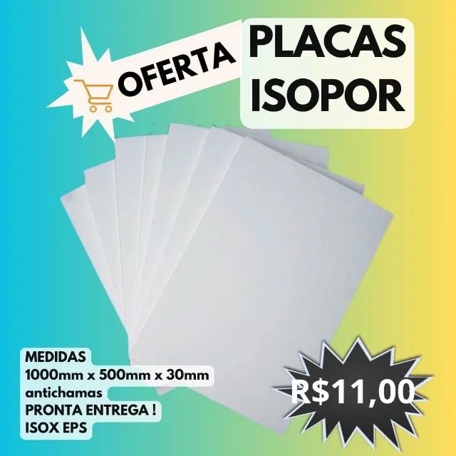 Isopor para qualquer utilidade