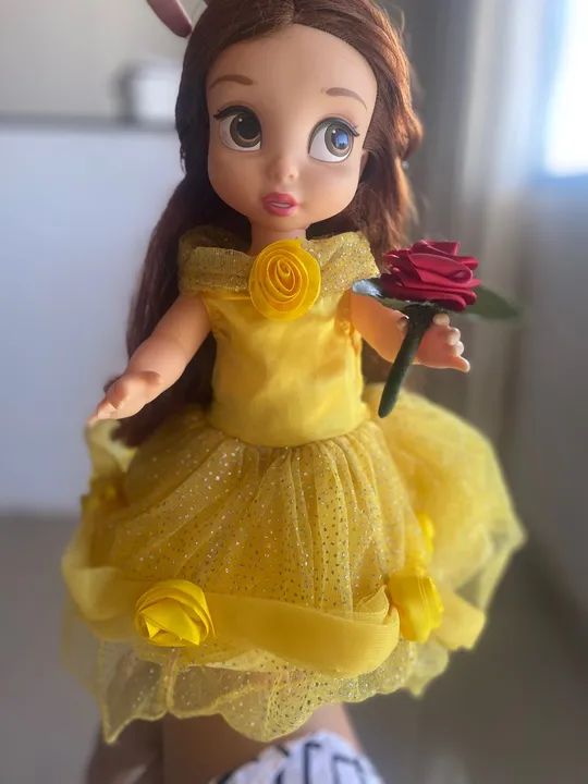 Bella da bela e a fera animators boneca - Foto 2