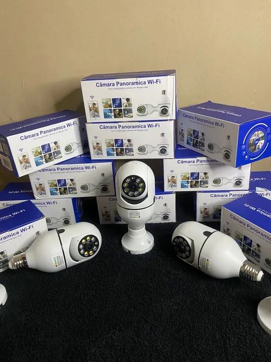Câmera Panorâmica Wi-Fi - Segurança em Alta Definição - Foto 3