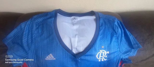 Blusa Azul Flamengo Feminino  - Foto 5