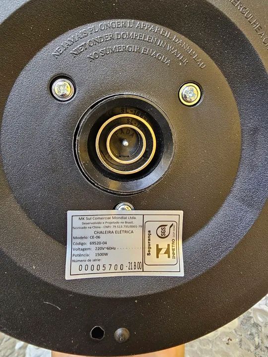 Chaleira Elétrica Mondial CE-06 1500W - Foto 3