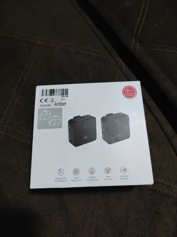 Microfone sem fio wireless andoer (em até 6x sem juros) - Foto 2