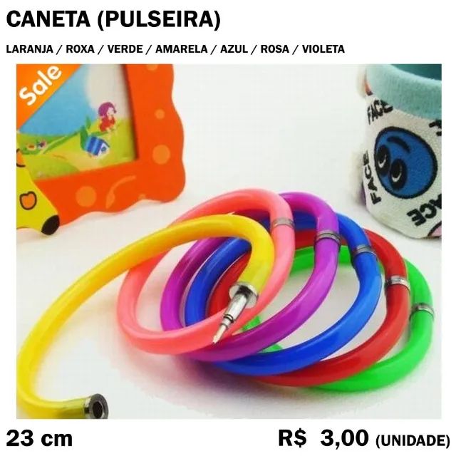 Caneta Pulseira