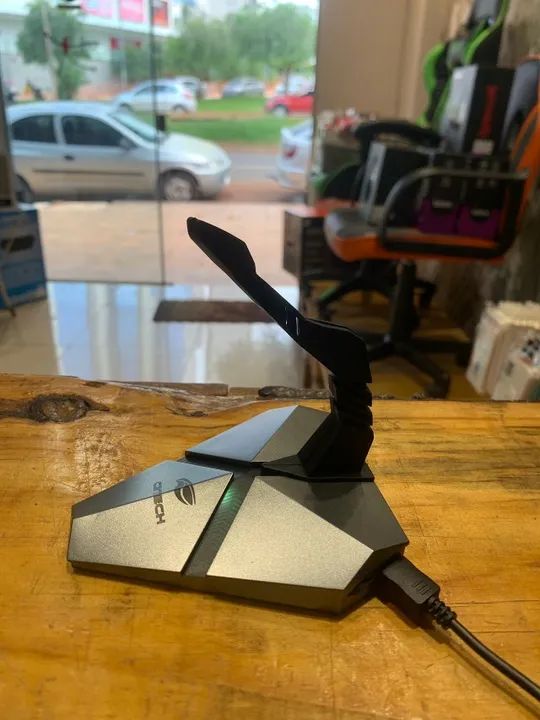 Mouse Bungee Usb Com Hub Mb-200si Preto C3tech - Foto 4