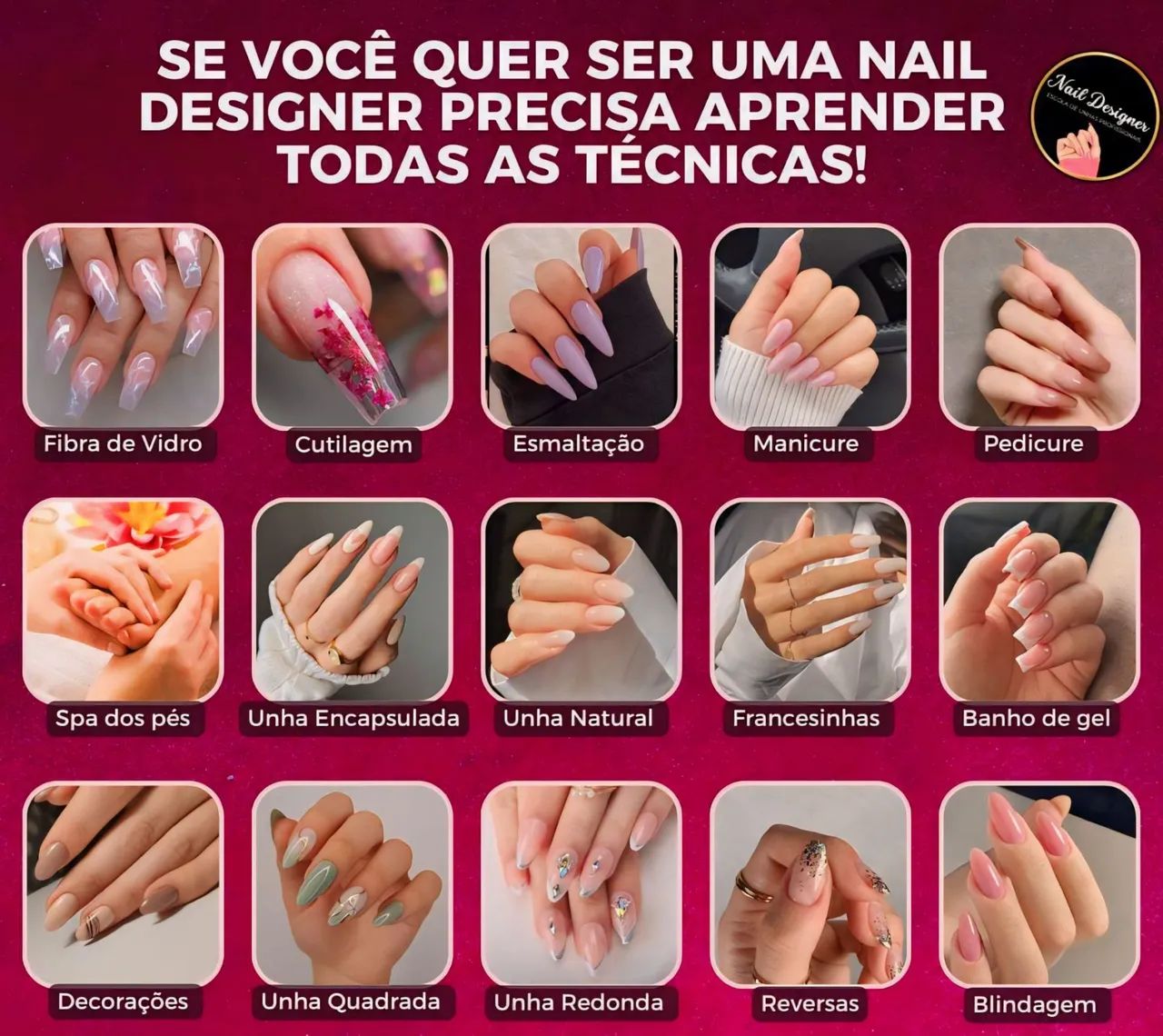 Curso de Unha em gel  - Foto 2