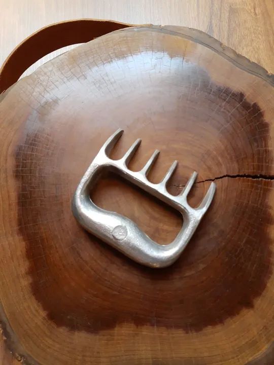 Garfo estilo garra de urso para churrasco e cozinha - Foto 2