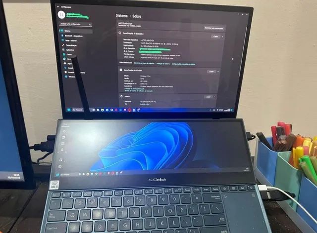 Azus zenbook pro duo 32gb ram i9 oled - Foto 3