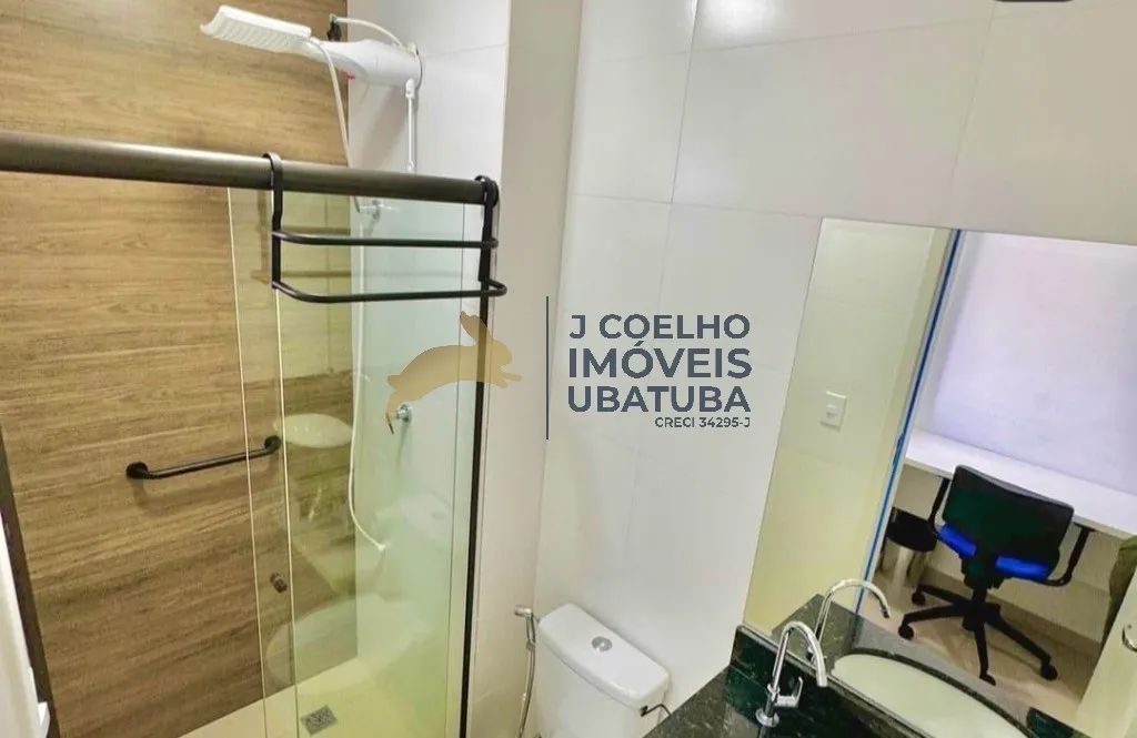 Apartamento novo a venda com 2 suítes e varanda gourmet no Itaguá em Ubatuba SP. - Foto 4