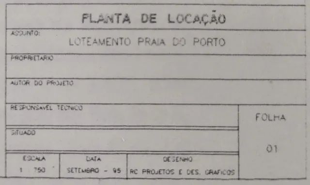 Vendo 2 lotes juntos a beira-mar com 900m2 no total, pé na areia, números 50 e 55, Qd. 5 - Foto 3