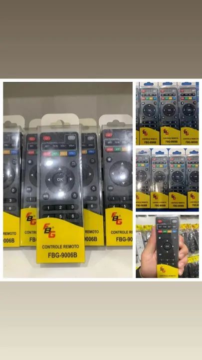 Controle remoto para tv box