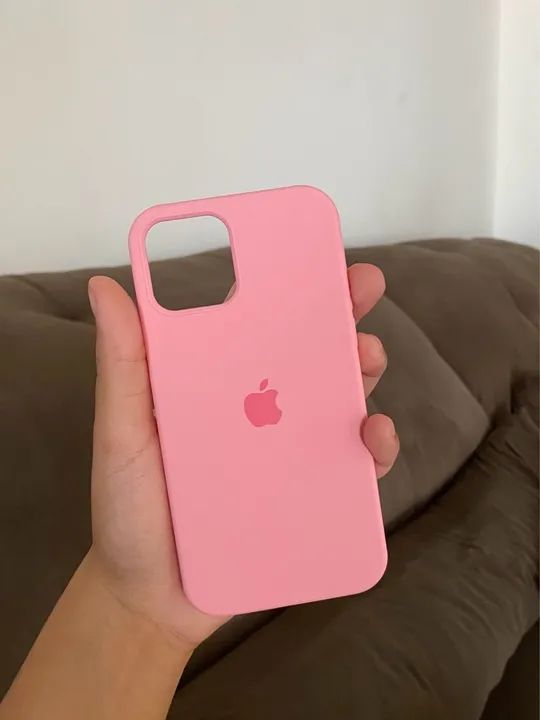 Capa iPhone 12Pro rosa - nova 
