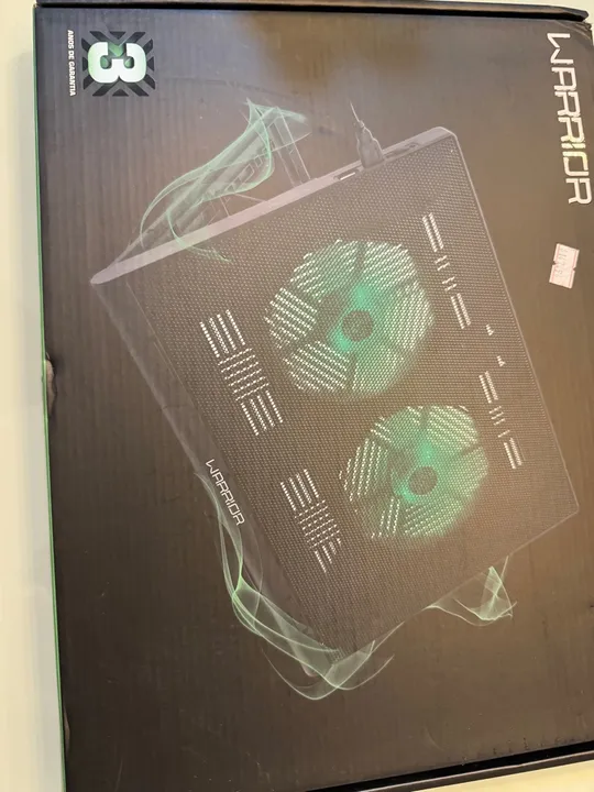Base Cooler Gamer Iluminada De Led Refrigerar