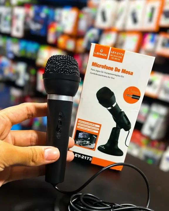 Microfone de Mesa Lehmox - Foto 4