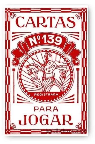 copag baralho 139 retrô vermelho - Foto 3