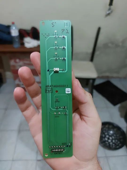 Placa display interface refrigerador bt40 original panasonic 