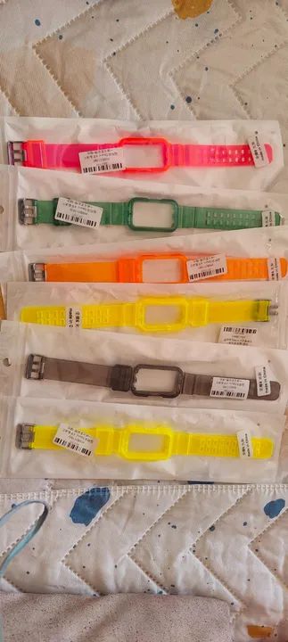 Pulseira para Huawei e Honor Band 6 transparente - Foto 2