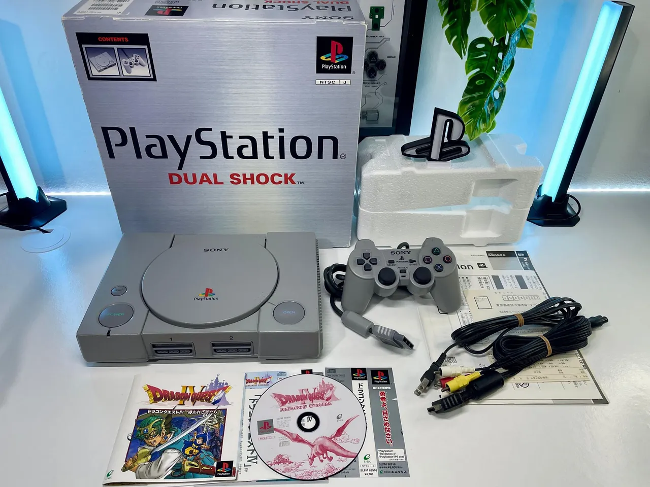 PlayStation 1 (PS1) fat na caixa estado novo