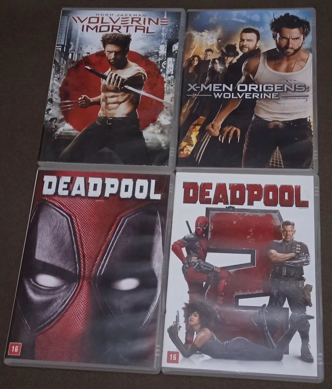 DVDs Wolverine e Deadpool 65192843499395120
