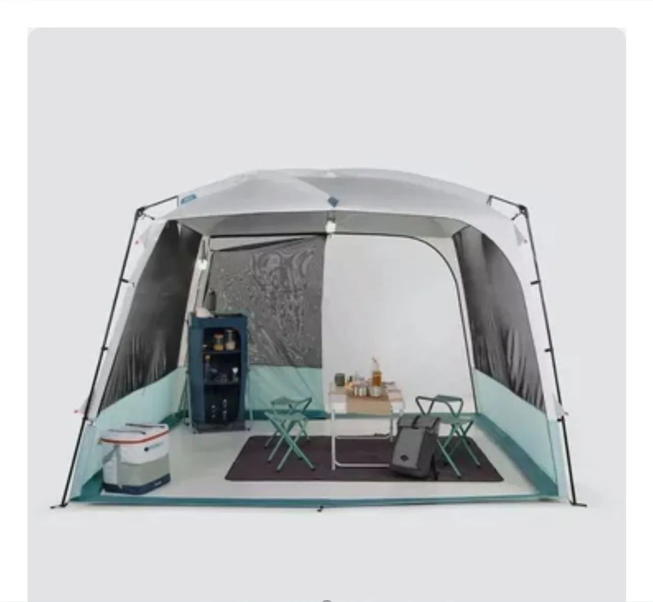 Nova!!! Barraca 10 pessoas (base L) Quechua Arpenaz Ultra Fresh - Foto 2