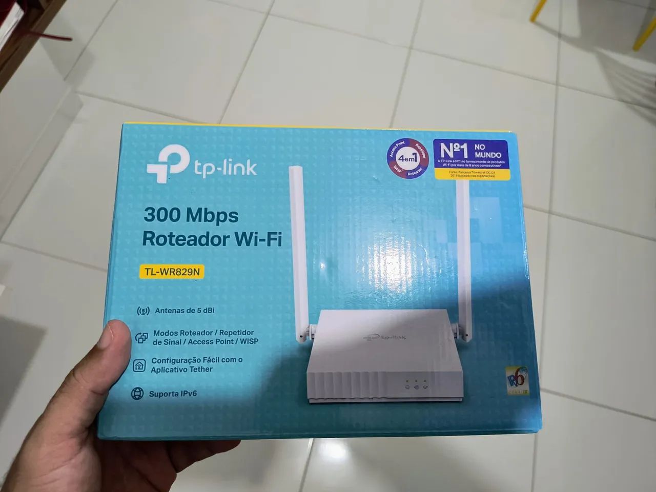Roteador Wi-Fi Tp-Link 300 Mbps TL-WR829N