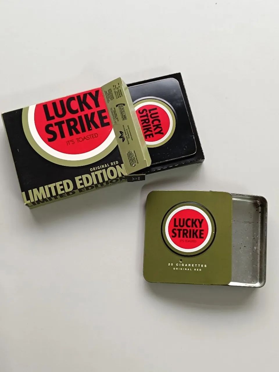 Par de Cigarreiras Lucky Strike Original Red Limited Edition - Foto 2