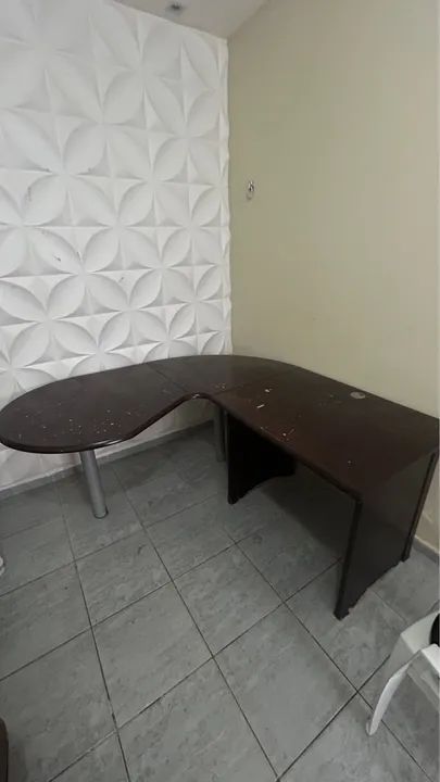 Mesa em L para escritório - Foto 2