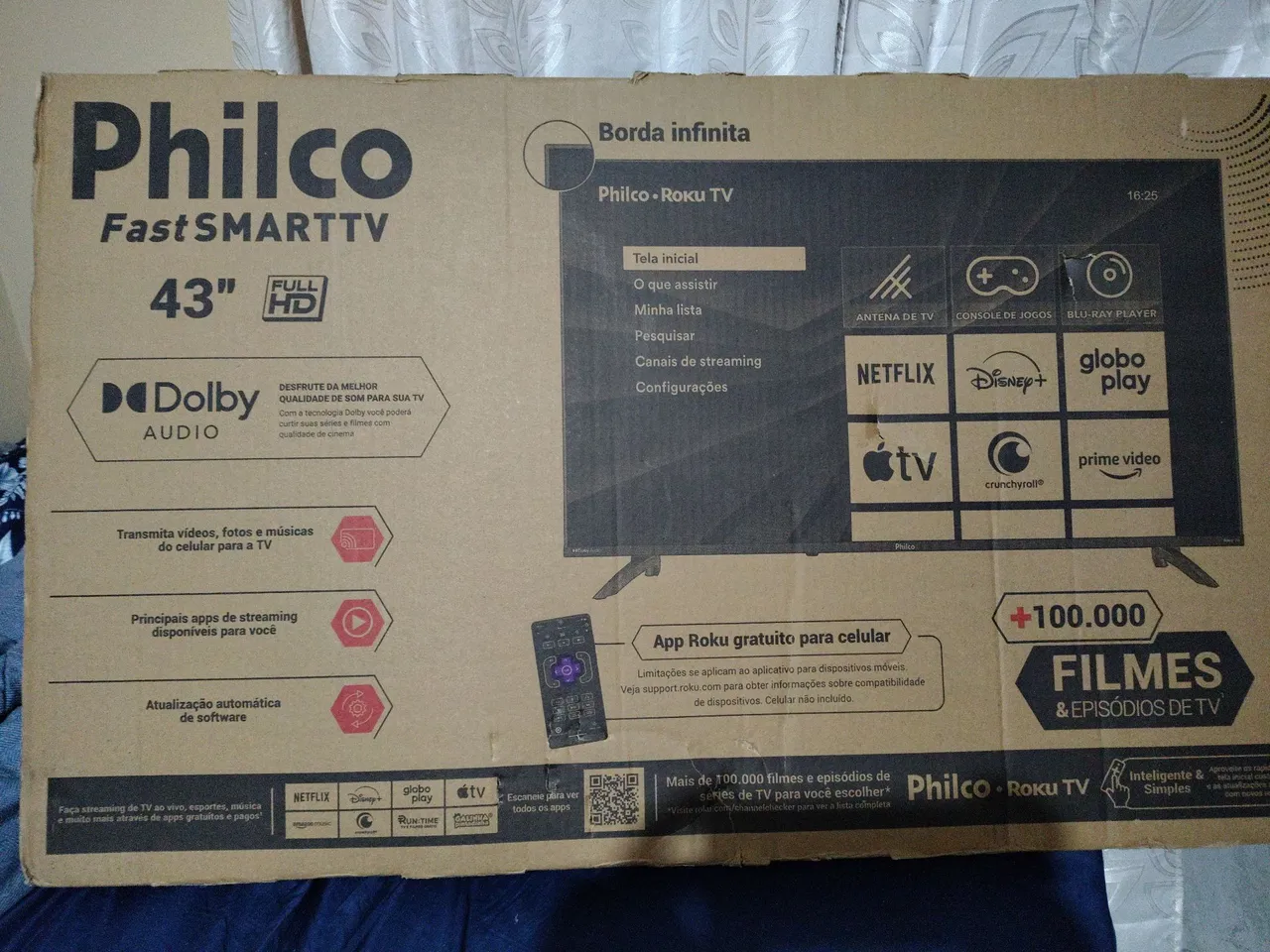 Smart TV Philco 43" Full HD - Roku TV