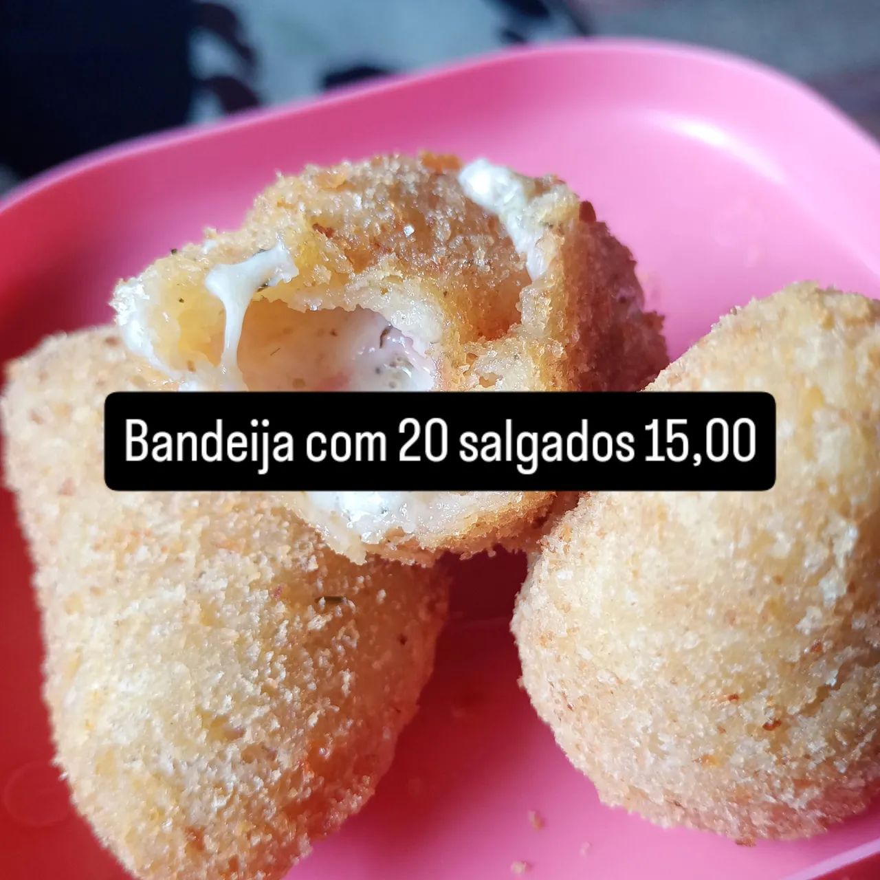 Salgados cento ou bandeija de acordo com sua vontade  - Foto 2