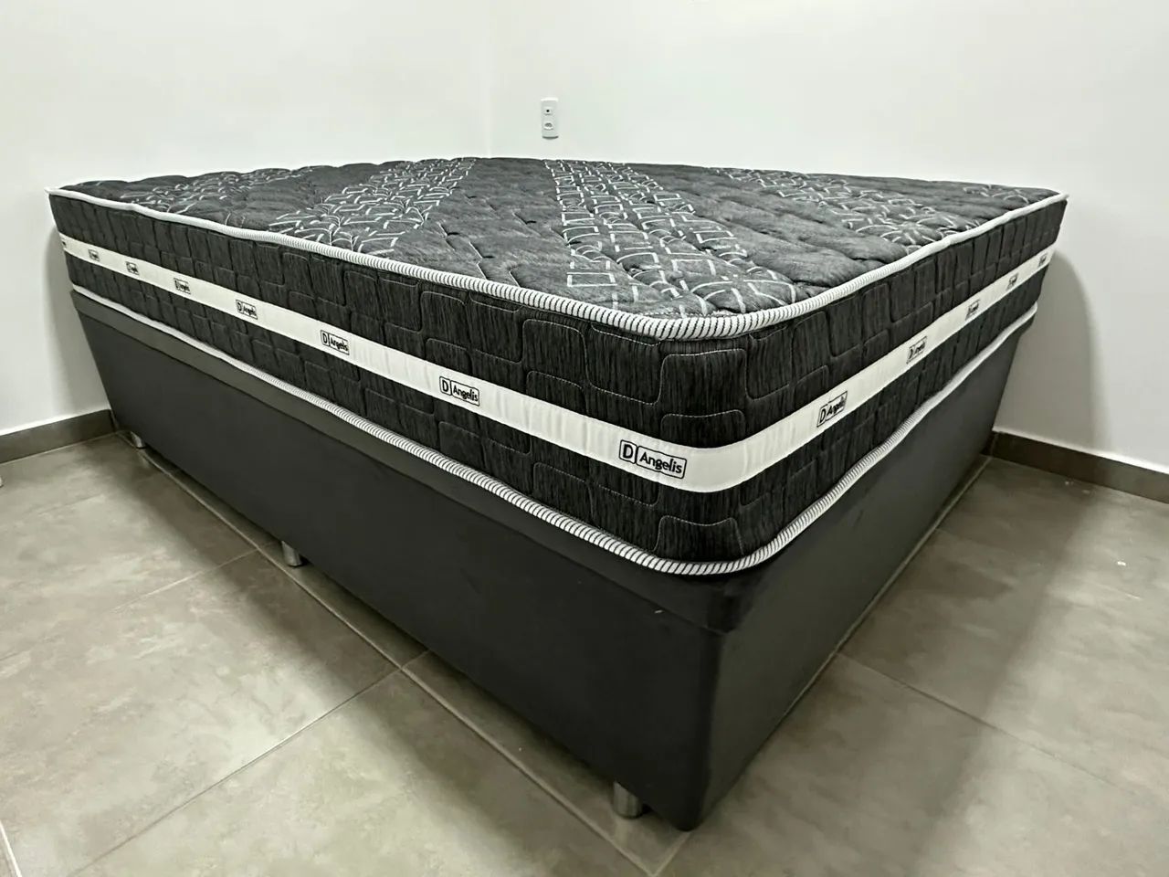 Cama baú casal Colchão molas novo garantia preço de fábrica  - Foto 2