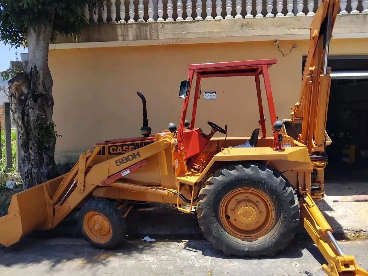 Retroescavadeira Case 580H 92