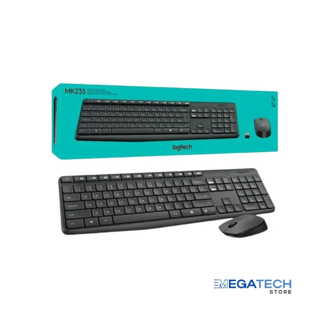 Combo Teclado e Mouse Logitech MK235