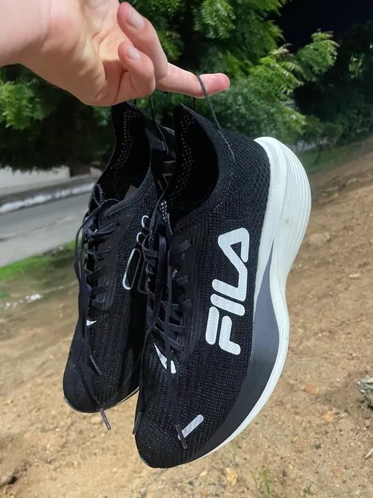 Tênis Fila racer carbon 2 - Preto - Unissex - Foto 3