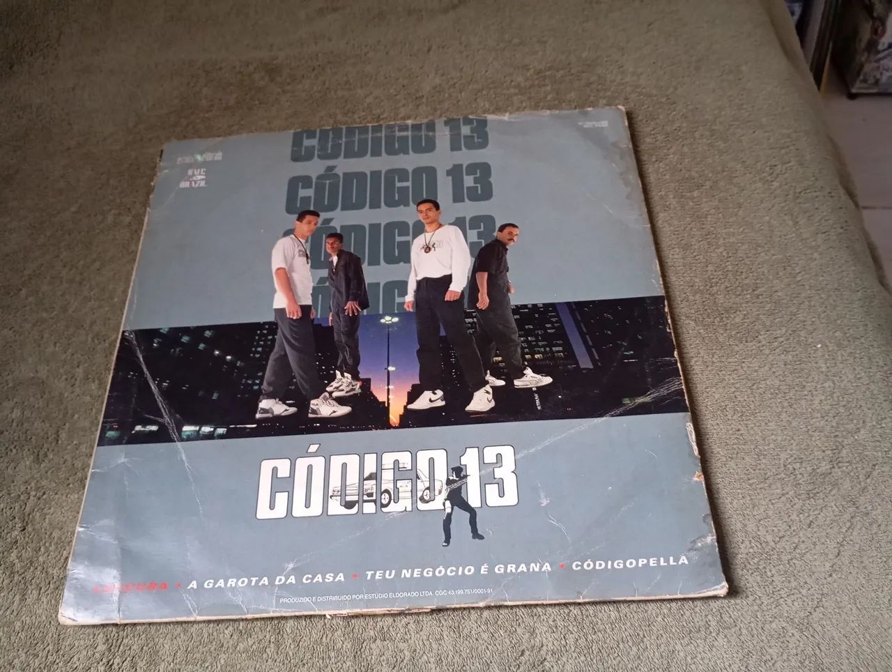 Disco de Vinil MC Jack - Original - Foto 3