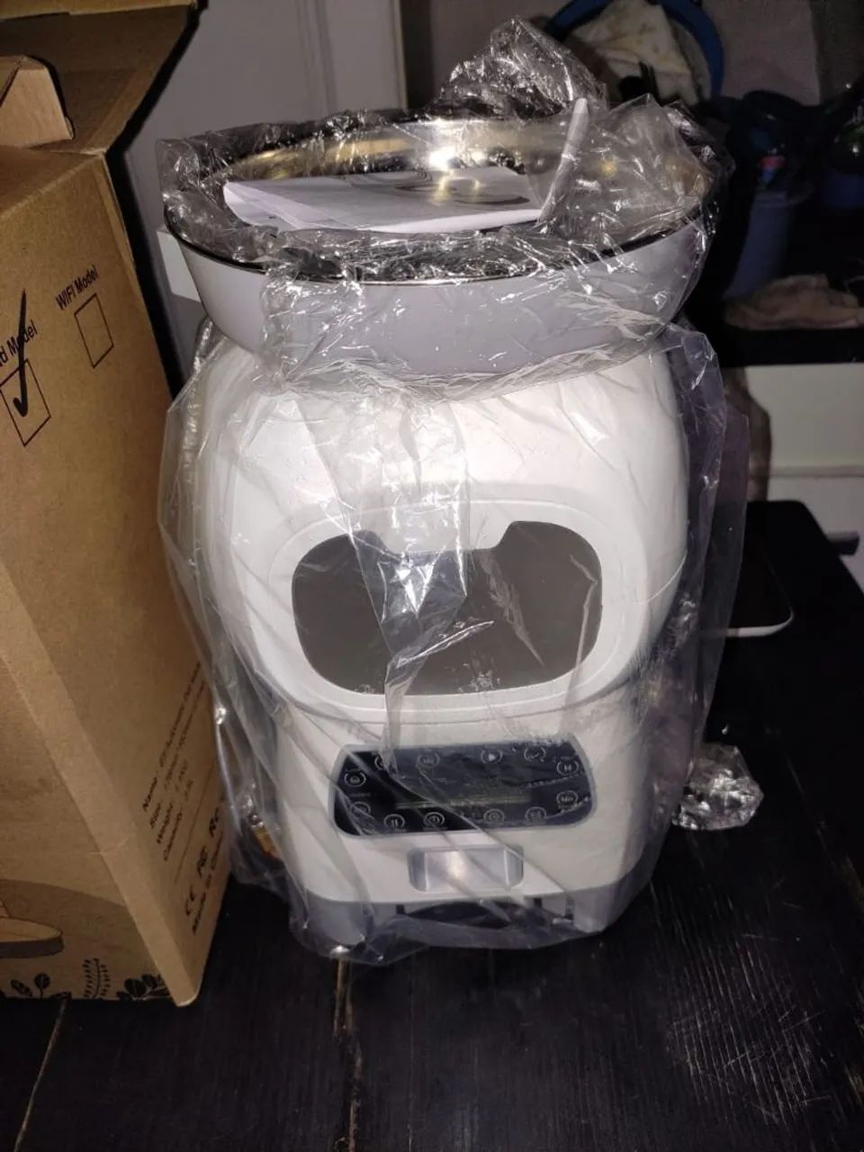 Alimentador automático para Pets Elf automatic Pet Feeder somente venda - Foto 4