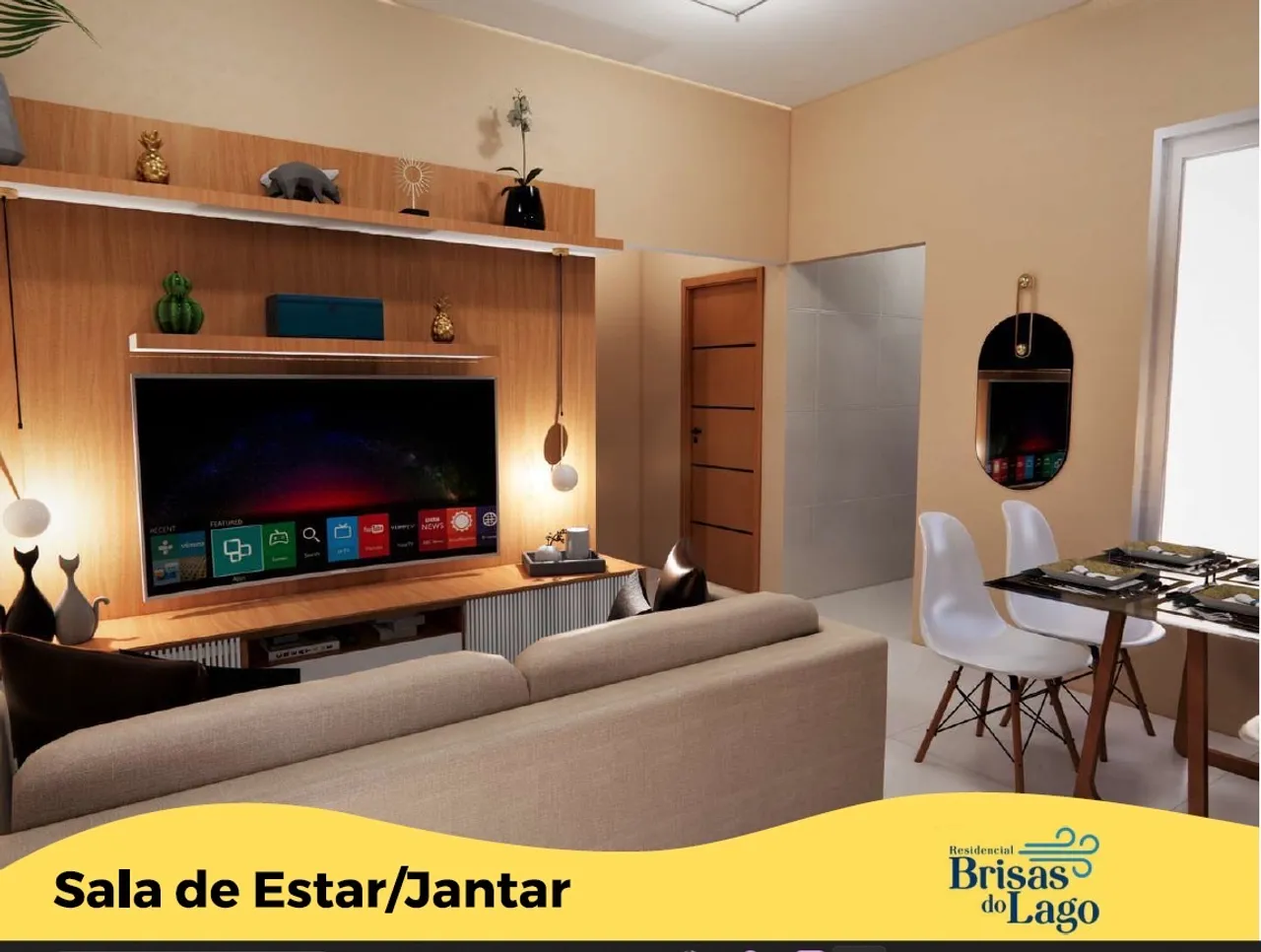 Apartamento Brisas do Lago