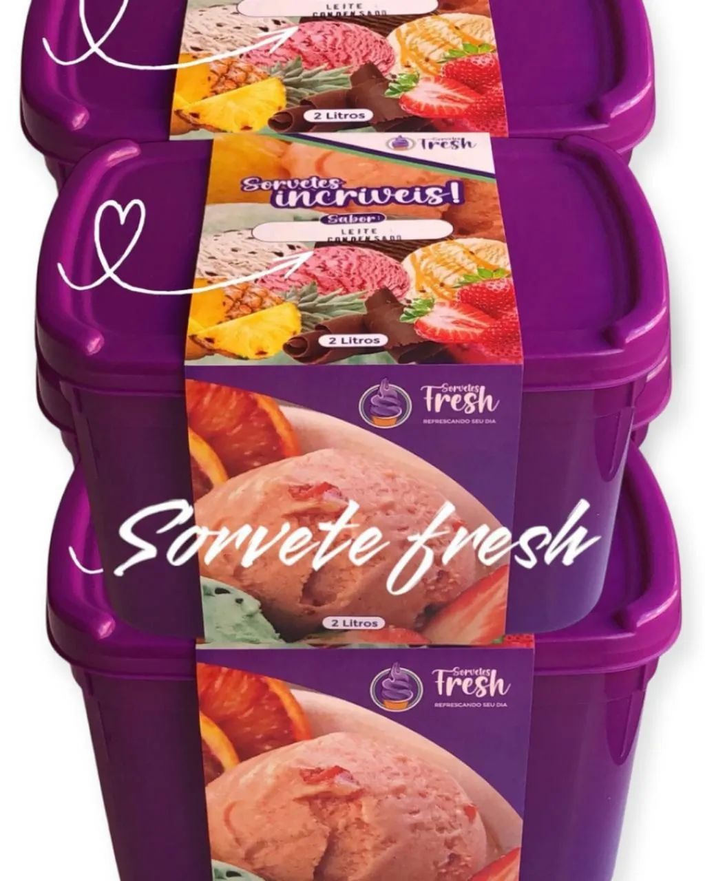 Kit completo para sorvete  - Foto 5