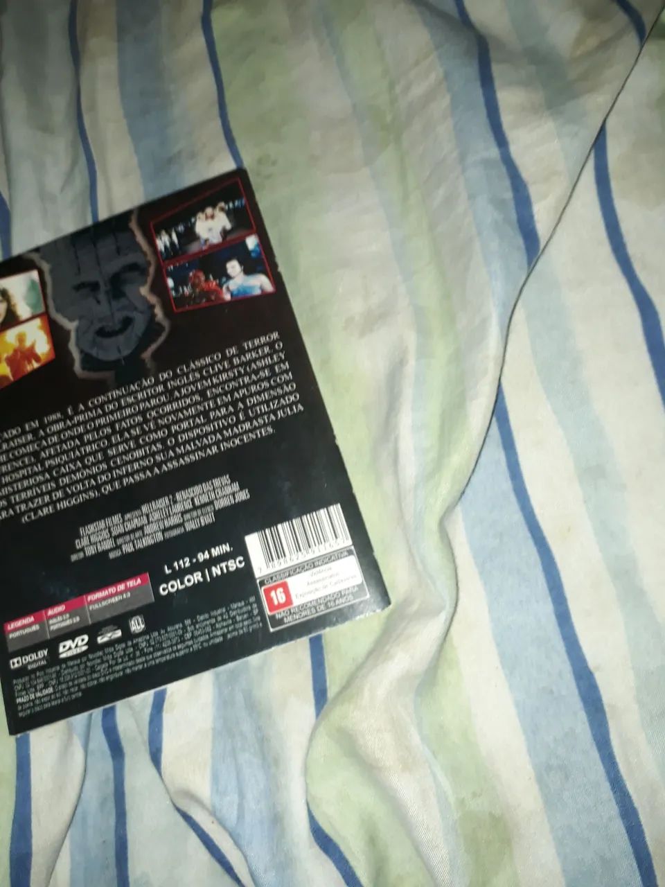 DVDs O Fantasma da Ópera e Hellraiser 2 Renascido das Trevas - Foto 4