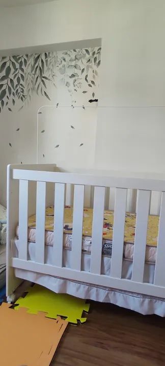 Berço 3 em 1 com colchão + brinde  - Foto 4